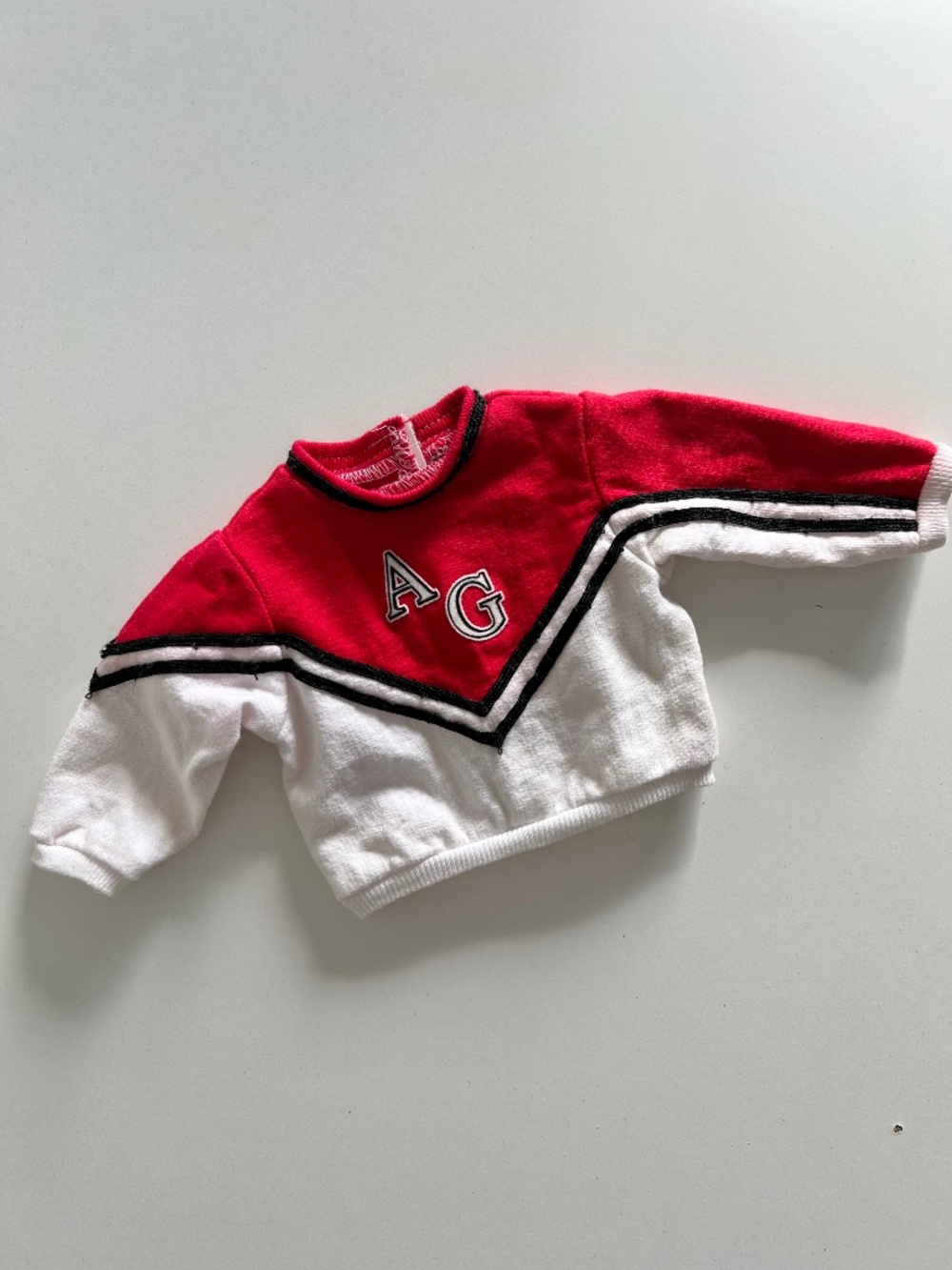VINTAGE - Pleasant Company American Girl Doll Cheer Uniform Top - RETIRED